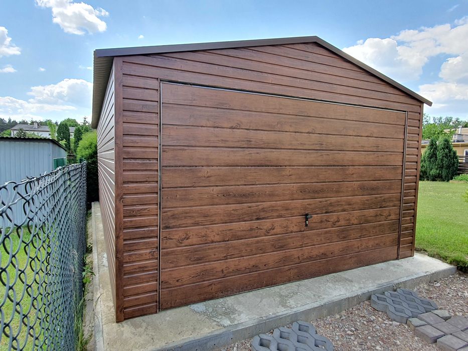 Garaż drewnopodobny akrylowy na wymiar 3x5 3x6 4x5 4x6 6x5 6x6 8x5 8x6