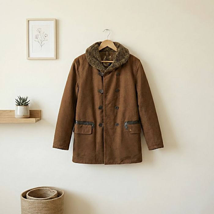 Płaszcz męski Marc O'Polo bosmanka vintage sherpa