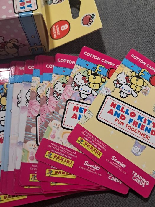 Hello kitty and friends cartas para troca ou venda