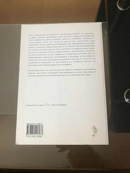 Sultana, A Vida De Uma Princesa Árabe - Jean P. Sasson