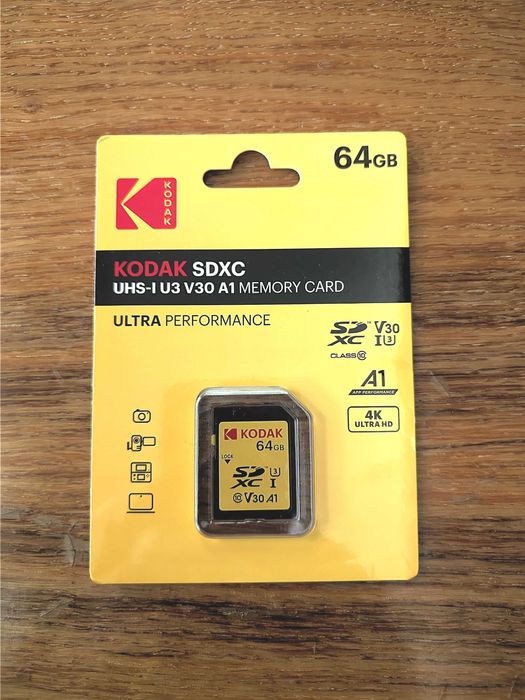 Карта памяти Kodak SDXC UHS-1