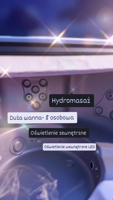 Balia mobilna, bania wynajem, Jacuzzi, hydromasaż