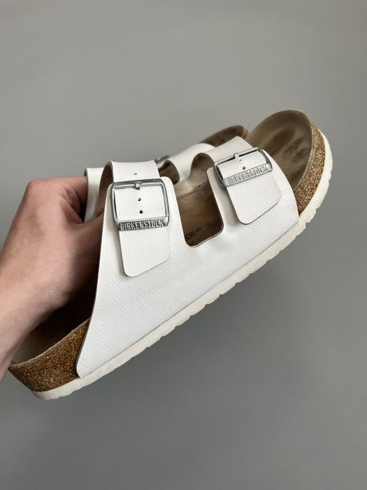 Тапки Birkenstock Arizona White Boston 45(29cm)
