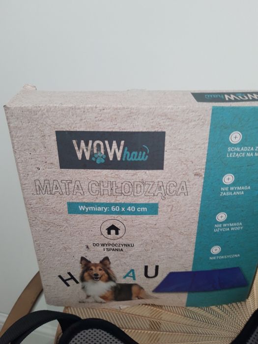 Super chłodząca mata dla pieska do samochodu do 15 kg