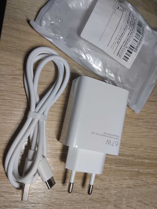 Турбо зарядне на 67W, Xiaomi + кабель Type-C