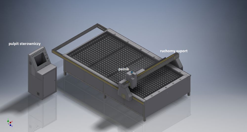 Wypalarka Wycinarka Plazmowa CNC 3x1,5m Hypertherm Servo 40m/s
