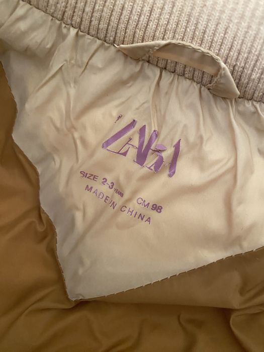 Дитяча курточка zara 98 см