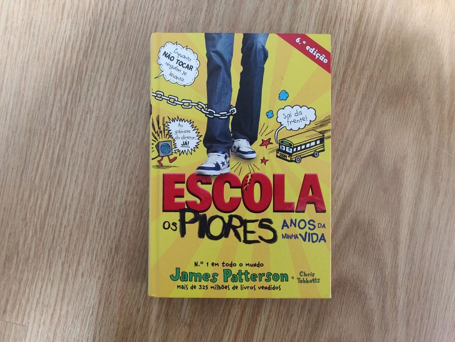 escola os piores anos da minha vida - livro