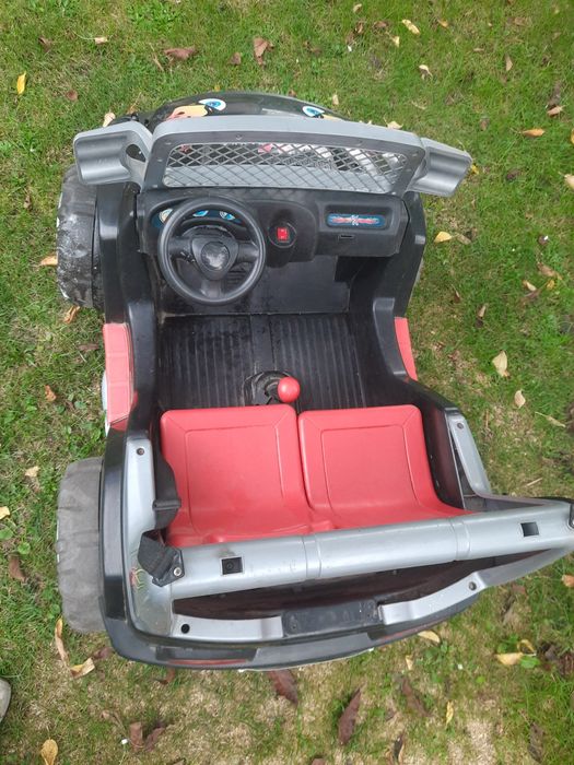 Autko na akumulator duże auto jeep hammer ogromny