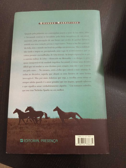 Juntos ao luar, Nicholas Sparks