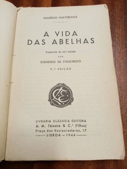 A vida das abelhas, Maurício Maeterlinck