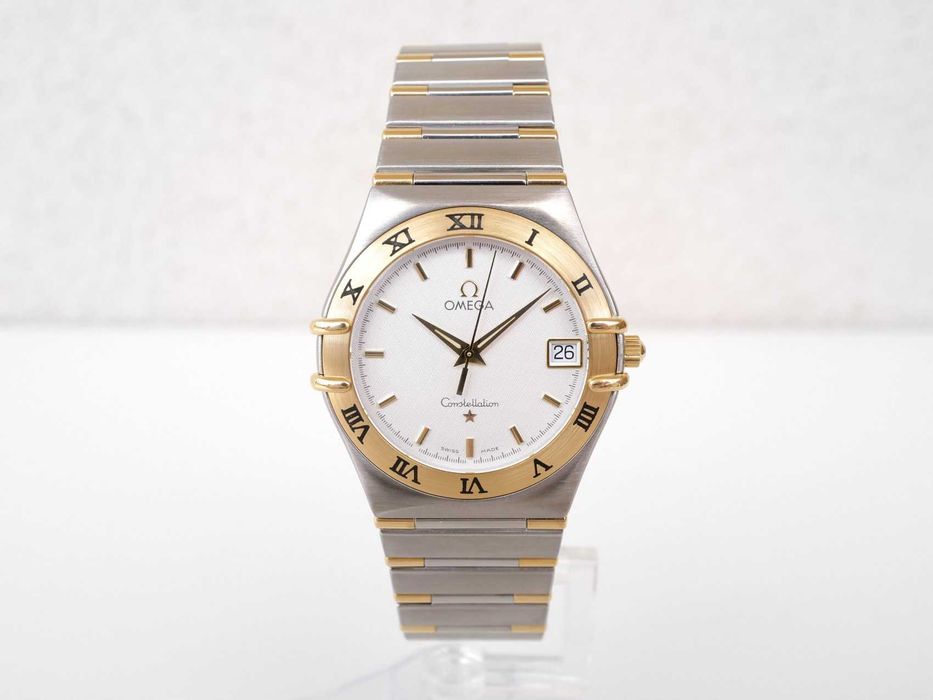 Omega Constellation Quartz Steel 18K Yellow Gold 34mm