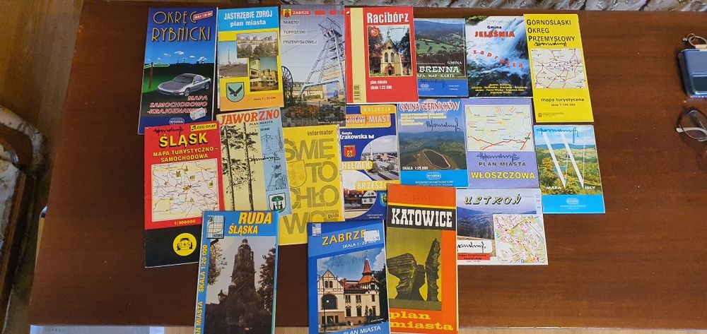 Dawne mapy i plany miast dotyczące Śląska