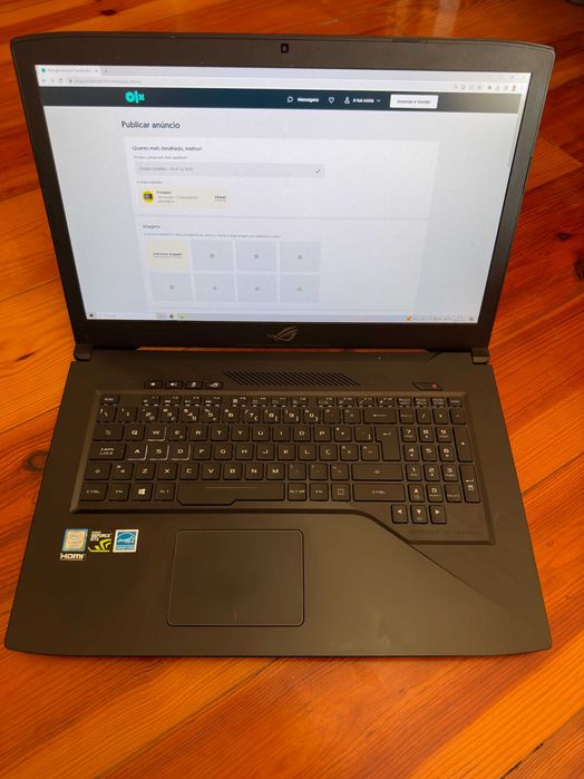 Portátil GAMING - ASUS GL703V - Como novo