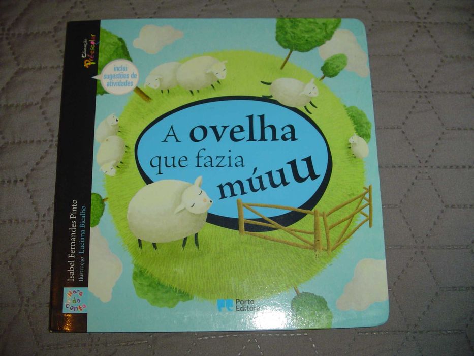 Livro Infantil "A Ovelha Que Fazia Múuuu" de Isabel Fernandes Pinto