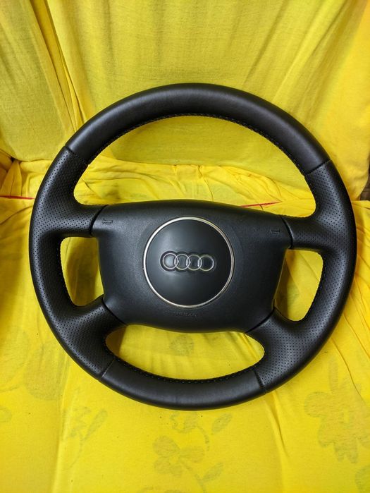 Руль Ауді А6(обшитий)