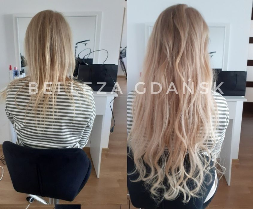 Przedłużanie włosów/Korekta pasm