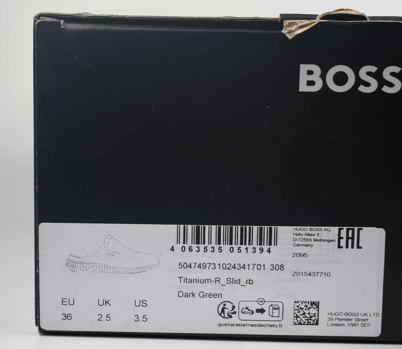 BOSS Klapki Titanium-R Slide roz. 36