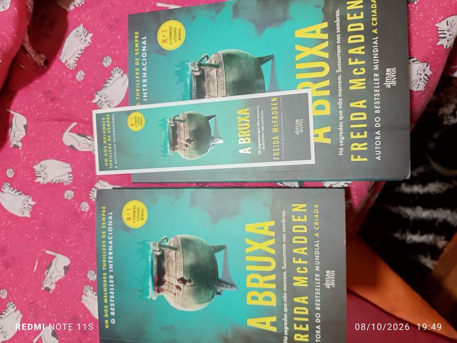 Livro novo a Bruxa da Freida McFadden