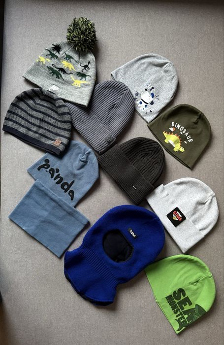 Шапки осінь-зима на 2-3 роки