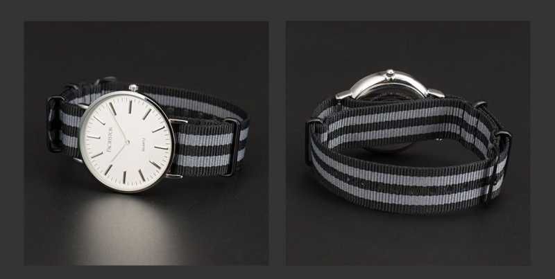 Pasek NATO do zegarka 18mm 20mm 22mm nylonowy strap 2szt