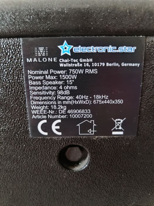 Продам музичну колонку