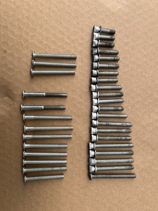 Harley Davidson дюймовые винты болты гайки