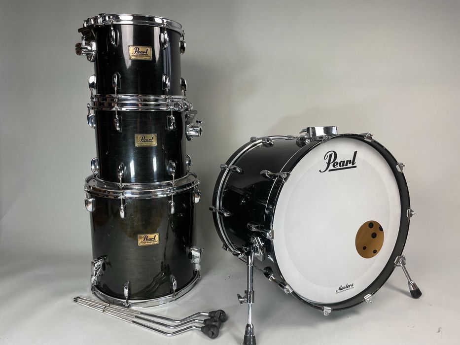 Pearl Prestige Session Select 12" 13" 16" 22" - Maple/Mahogany - Black