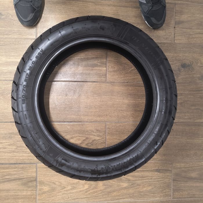 Opony Dunlop Meridian 110/80 R19 oraz 150/70 R17