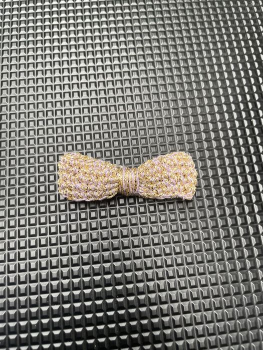 Laços em crochet para pelo de cão