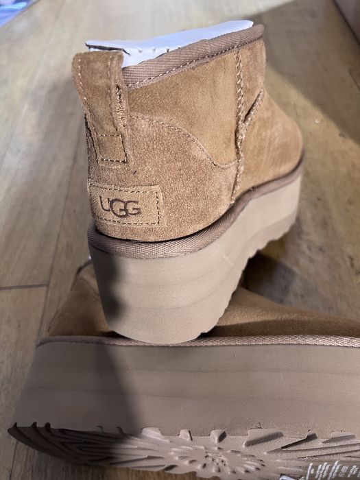 UGG Classic Ultra Mini Platform Chestnut T.37 - Novas