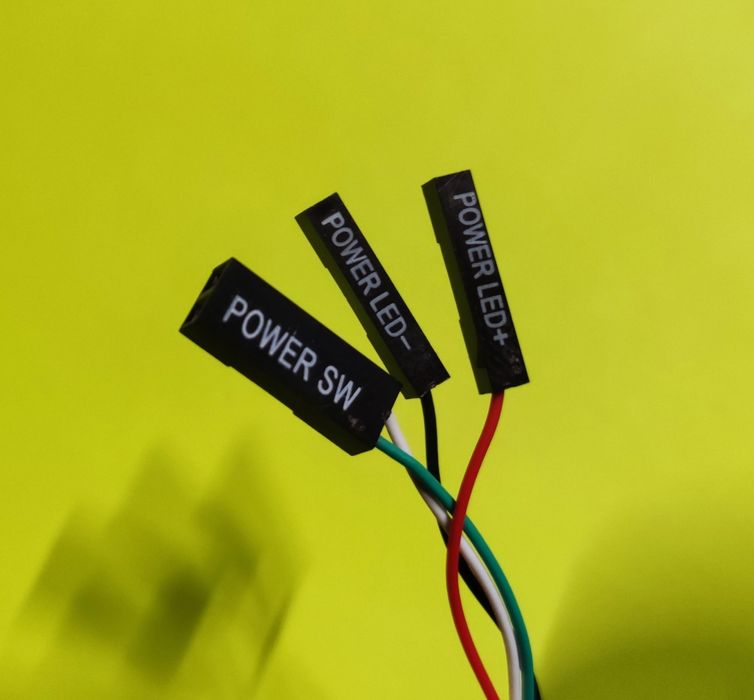 Кнопка для включення комп'ютера, 10 метрів, з підсвічуванням