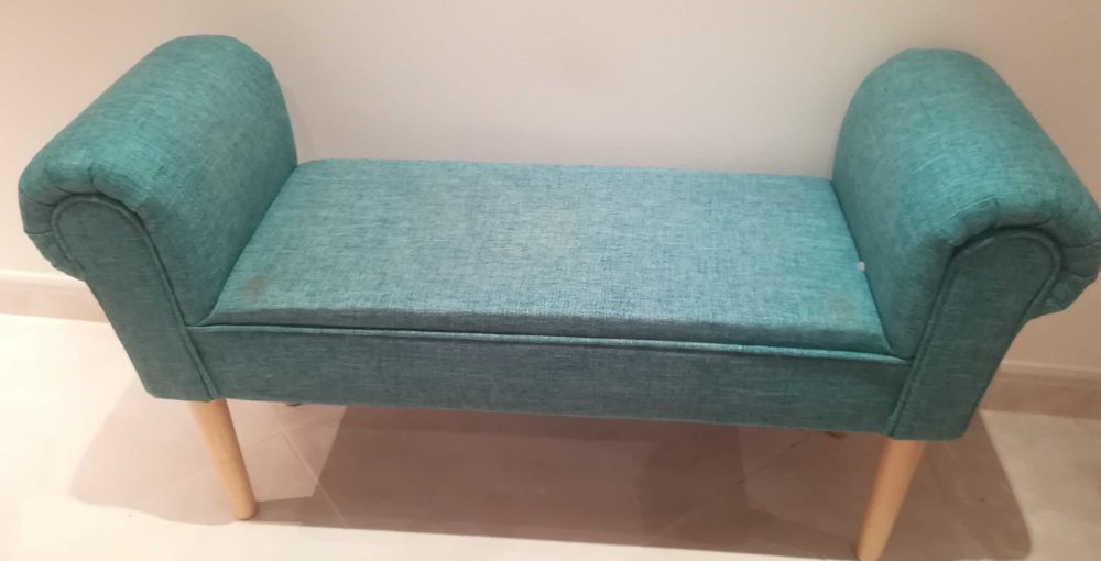 Banqueta cor turquesa
