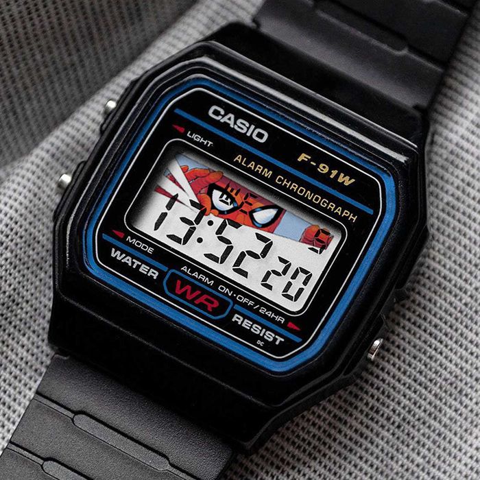 relogio casio f91w