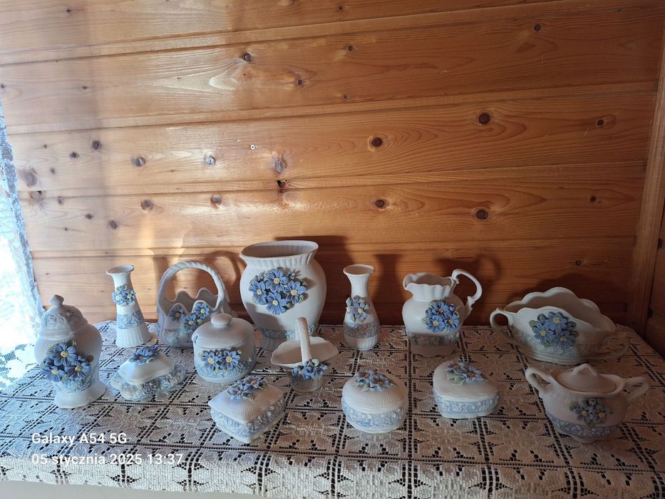 Zestaw z porcelany