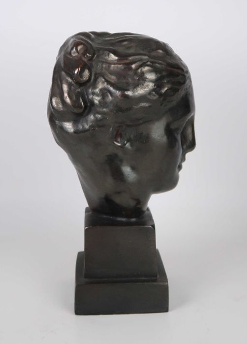 Busto de Hygeia - Metal Art Patinado