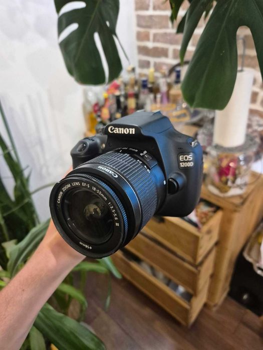 Canon EOS 1200D + 18–55mm | bateria + ładowarka | 7500 zdjęć | w pełni sprawny