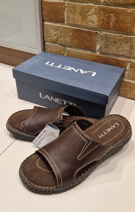 Klapki męskie Lanetti rozm. 45