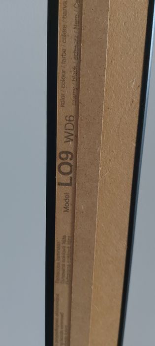 Listwa przypodłogowa Foge, 125 cm, czarna