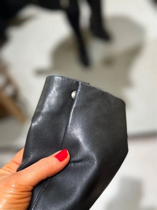 Skórzana ramoneska Massimo Dutti