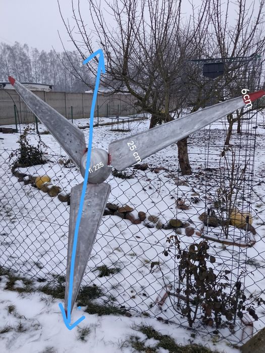 Śmigło dla elektrowni wiatrowej