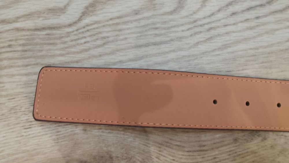 Pasek Louis Vuitton brązowy