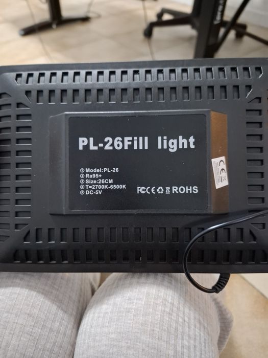 Luz LED para câmara vídeo/fotografia