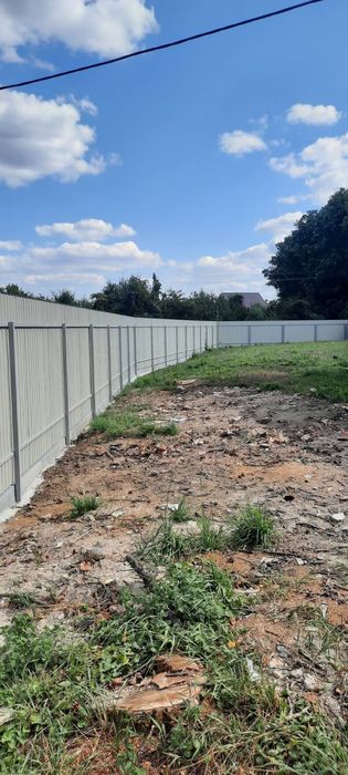 Встановлення парканів. Забори з металопрофілю. Паркан з профнастилу