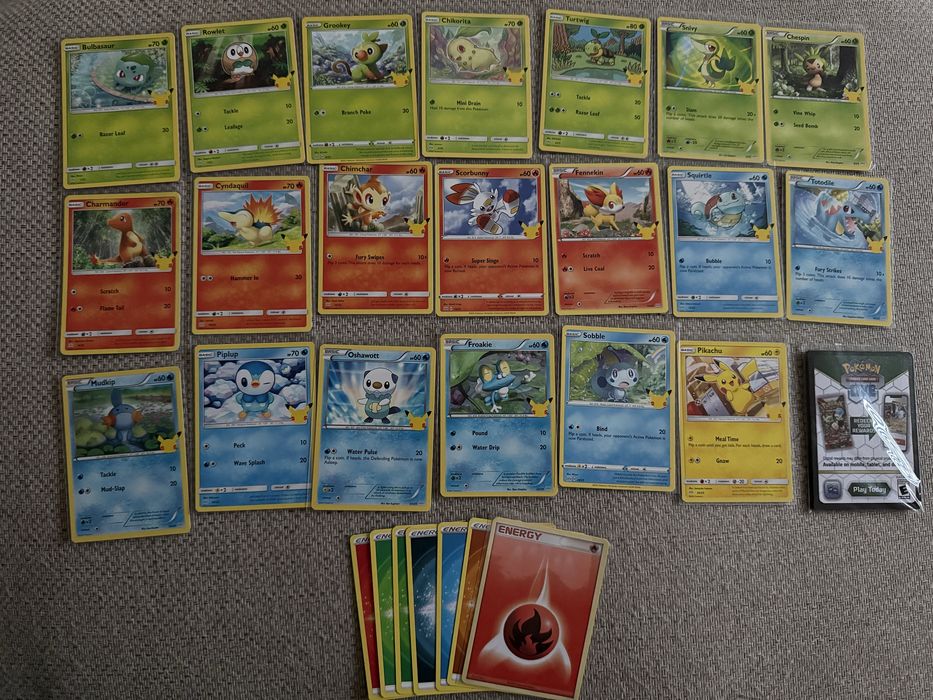 Karty Pokemon holo reverse rare