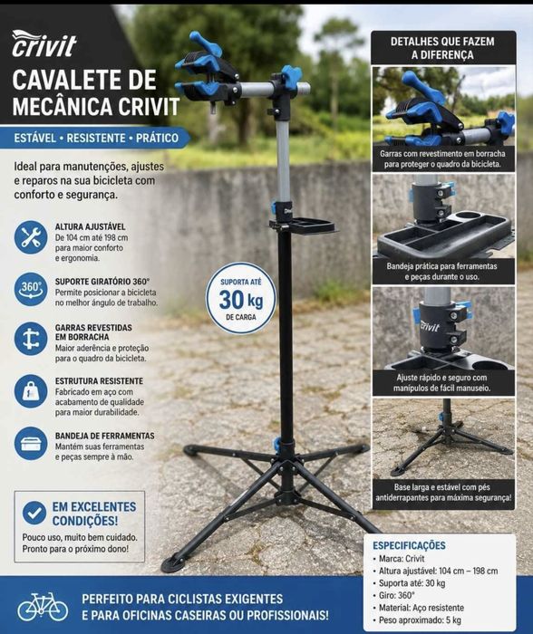 Cavalete de Manutençao de Bicicleta