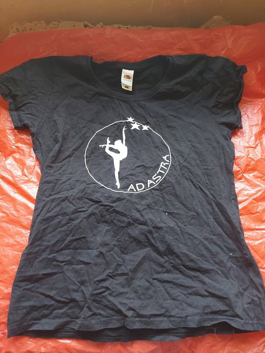 T-shirt damski czarny rozmiar M