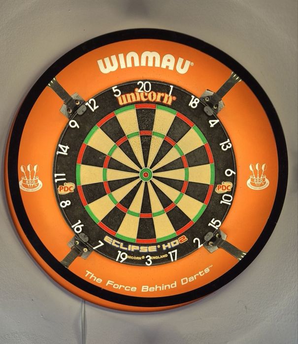 Oswietlenie tarczy DART lotki winamu + GRATIS