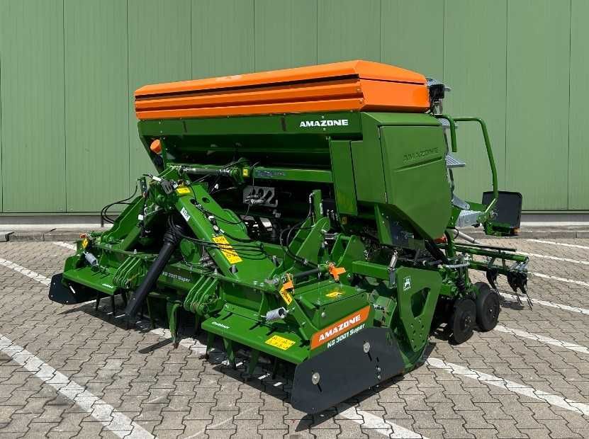 Agregat uprawowo-siewny Amazone KG 3001 Super + Cataya 3000 Super + GreenDrill 200-E
