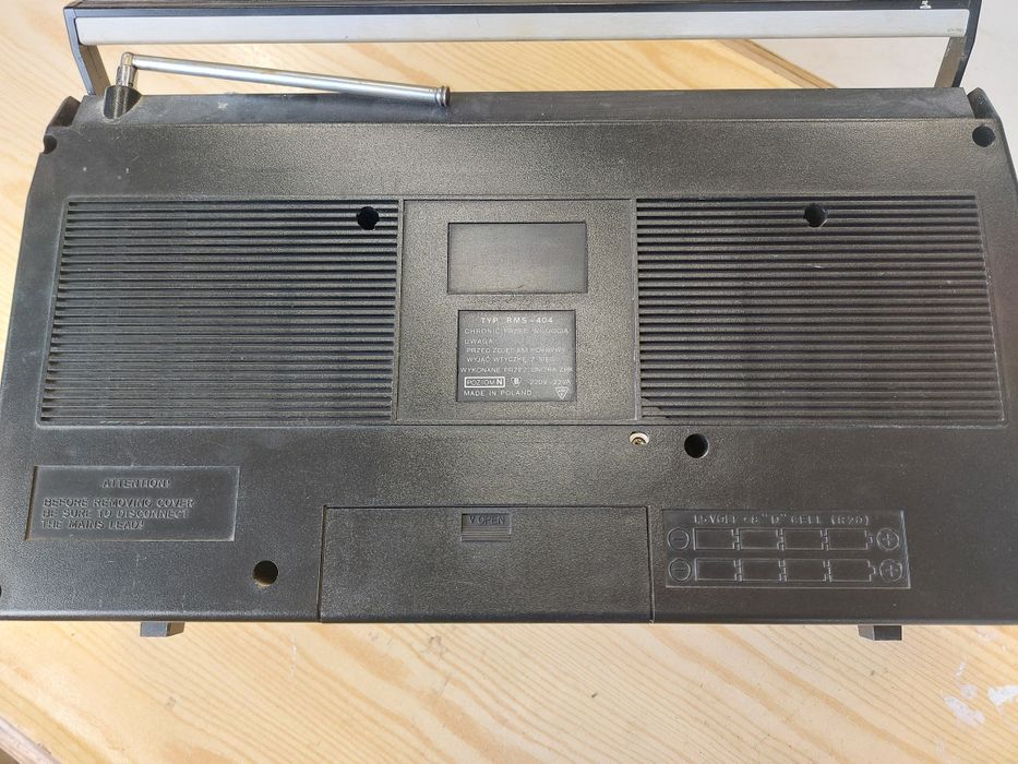Magnetofon unitra zrk RMS 404 retro bombox
